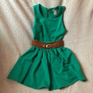 Aqua Green Dress